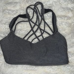 Lululemon Grey Sports Bra Size 4